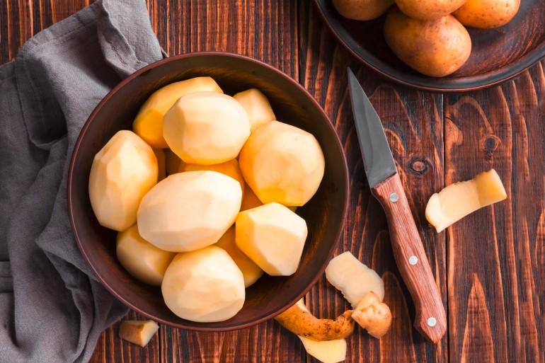 pommes de terre-lipides-poids-eau